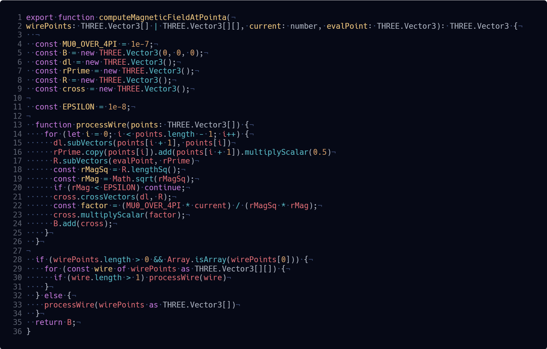 Code B Calculation Function